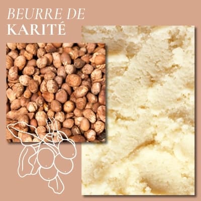 Beurre de Karité BRUT 100% bio et éthique