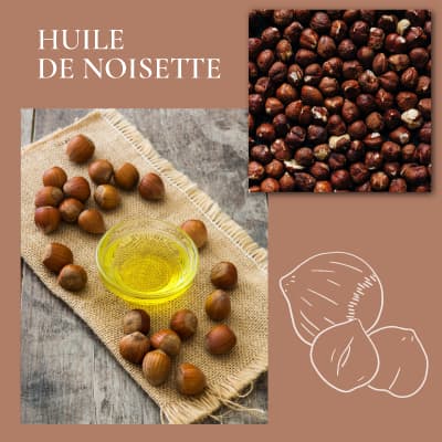 Huile végétale de Noisette : bienfaits et utilisations en cosmétique  naturelle et en nutrition